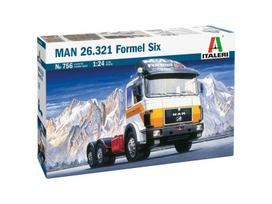 Italeri - MAN 26.321 Formel Six, 1/24, 0756