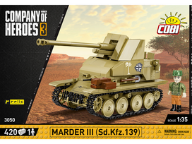 COBI - Konstruktorius Marder III Sd.Kfz.139 Company of Heroes 3, 1/35, 3050
