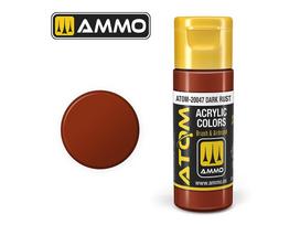 AMMO MIG - ATOM Akriliniai dažai Dark Rust, 20ml, 20047