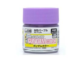 Mr.Hobby - Gundam Color serijos dažai MS Purple (Semi-Gloss), 10 ml, UG-08