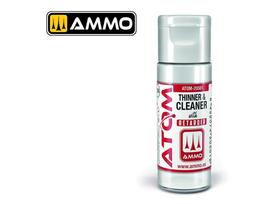 AMMO MIG - ATOM Thinner and Cleaner with Retarder (akrilinių dažų skiediklis su lėtintoju ir valiklis), 20 ml, 20501