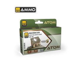AMMO MIG - ATOM Akrilinių dažų rinkinys Urban Diorama Colors, 20851