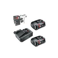 Akum. ir kroviklio rinkinys Bosch Starter Set, 18 V, 2x2,5 Ah akum., 1600A031T5