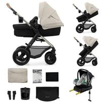 Universalus vežimėlis Kinderkraft Moov 2 Air 4in1, Moonlight Grey