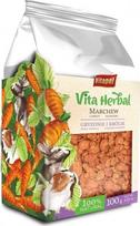 pašaro papildas triušiams ir graužikams Vitapol Vita Herbal džiovintos morkos, 100 g