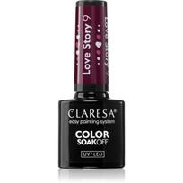 Claresa SoakOff UV/LED Color Love Story gelinis nagų lakas atspalvis 9 5 g