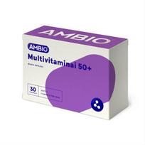 AMBIO MULTIVITAMINAI 50+, 30 kapsulių