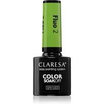 Claresa SoakOff UV/LED Color Fluo gelinis nagų lakas atspalvis 2 5 g