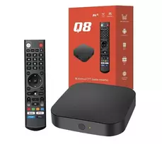 Q8 TV box priedėlis Android 11 4/32GB. gerai veikia su Go3 ir Telia Play