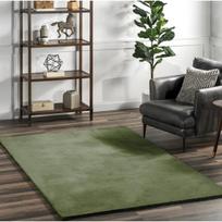 Kilimas RABBIT FUR Olive Green (140x200 cm)