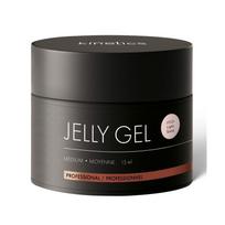 Tiksotropinis gelis nagų priauginimui su spalva Kinetics Medium Jelly Gel, 15 g