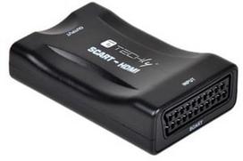 Adapteris Techly 361926 SCART, HDMI, juoda sp.