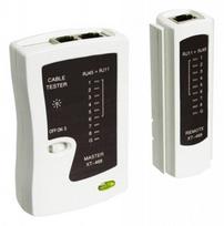 Priedas tinklo produktams Goobay Network Cable Tester, 29 x 105 mm, balta sp./juoda sp.