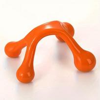 Ergonomiškas 4 taškų rankinis masažuoklis,  Oranžinė