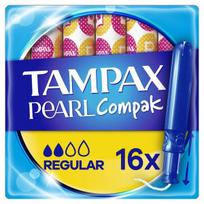 Tamponai Tampax Compak Pearl Regular, 16 vnt.