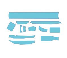 TRANSPARENT ADHESIVE PROTECTOR KIT