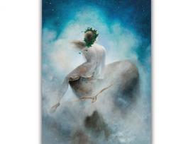 Reprodukcija „Žvaigždžių beklausiant“, Karl Wilhelm Diefenbach