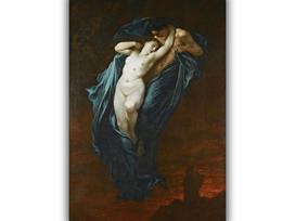 Reprodukcija „Paolo ir Francesca Da Rimini“, Paul Gustave Dore