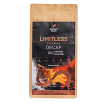 Kavos pupelės be kofeino | LIMITLESS, Rocket Bean Roastery 500 g