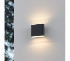 Eglo 901025 - LED sieninis lauko šviestuvas GRUTTI 2xLED/2,9W/230V IP65