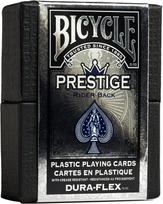Bicycle Prestige Standard pokerio kortos dėžutėje (Mėlynos)