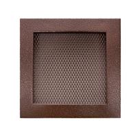 Grotelės židiniui HEARTH, vario spalvos, 170 x 170 mm