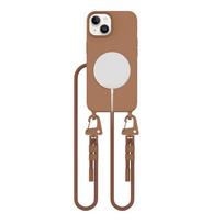 Apple iPhone 13 Tech-Protect Magnecklace MagSafe Chocolate dėklas jūsų telefonui rudos spalvos