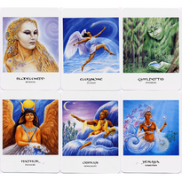 The Goddess Oracle kortų ir knygos rinkinys US Games Systems