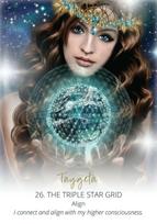 Star Temple Oracle kortos Blue Angel