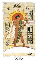 Egyptian tarot mini (new edition) Taro kortos Lo Scarabeo