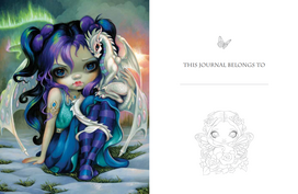 Jasmine Becket-Griffith writing and creativity Journal užrašinė Blue Angel