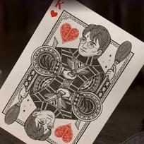 Harry Potter Gryffindor Raudonos Theory11 žaidimo kortos