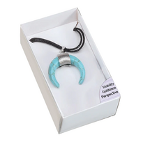 Teal Magnesite amuletas pakabukas Lo Scarabeo