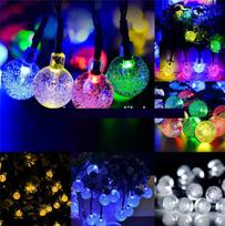 Girlianda “BURBULIUKAI” 15m. violetinė  70LED 3