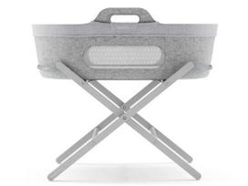 SnuzBaskit lopšys su stovu Light Grey/Dove stand