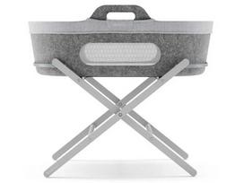 SnuzBaskit lopšys su stovu Dark Grey/Dove stand