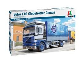 Italeri - VOLVO F16 Globetrotter Canvas Truck with elevator, 1/24, 3945
