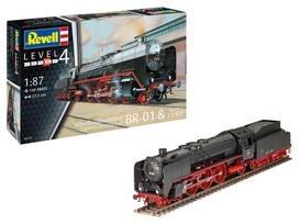 Revell - Express locomotive BR01 with tender 2'2' T32, 1/87, 02172