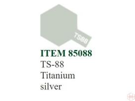 Tamiya - Purškiami dažai TS-88 Titanium silver, 100ml