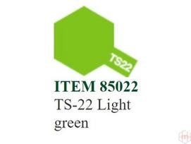 Tamiya - Purškiami dažai TS-22 Light green, 100ml
