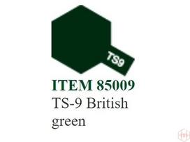 Tamiya - Purškiami dažai TS-9 British green, 100ml