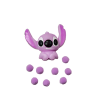 Antistresinis žaislas skvišas / squishy Lilo - Stitch - violetinis