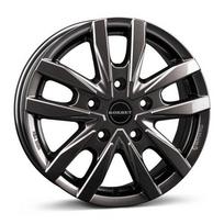 Ratlankis BORBET CW5 MAG R16x6.5 5x130 ET 66 CB 89.1 (Mistral Anthracite Glossy) (1200 kg)