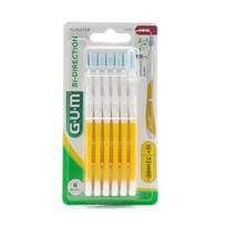 Dantų šepetėliai Gum Bi-Direction XL, 1,4 mm, 6 vnt.