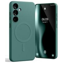 Mercury MagSafe Semi-Silicone Case for Samsung S24 FE S721, green