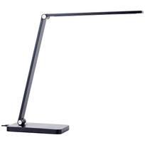 Stalinis LED šviestuvas BRILLIANT FLORENCE TL, 6W, 3000K,CCT,600lm,DIM,USB, Qi, juodos sp.