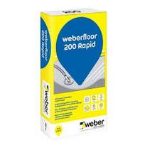 Savaime išsilyginantis grindų mišinys WEBER Weberfloor 200 Rapid, su plaušu, 5-30 mm, 20kg