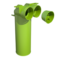 Plastikinė difuzoriaus dėžutė AE34c, 90° DN125- 2 x DN75 Air Excellent
