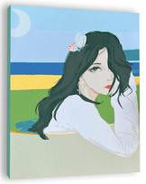 Tapyba pagal skaičius Winder Arts Mergina, 40x50cm