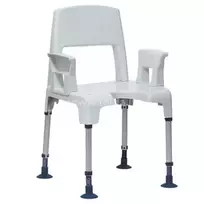 Dušo kėdė su nugaros atrama ir porankiais, INVACARE Pico